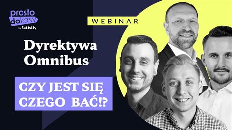 Dyrektywa Omnibus w e Commerce wszystko co musisz wiedzieć WEBINAR