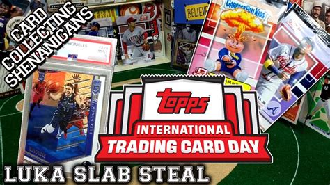 Topps International Trading Card Day Early Luka Don I Rc Slab