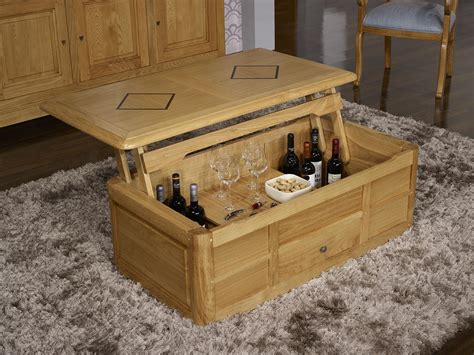 Table Basse Bar Bois Massif Emberizaone Fr