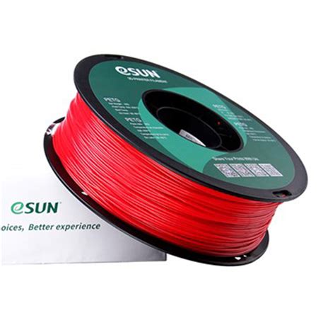 ESUN PETG Filament Fire Engine Red Filament Co