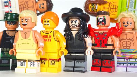 WWE LEGO WWE The Undertaker Hulk Hogan Ultimate Warrior The