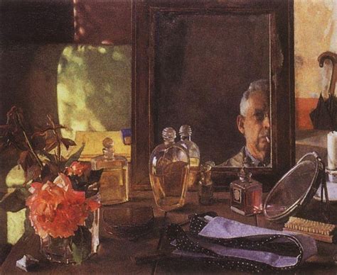 Portrait Of Artist E Zvantseva Konstantin Somov Painting Self