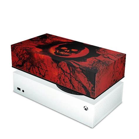 Xbox Series S Capa Anti Poeira Gears Of War Skull Pop Arte Skins