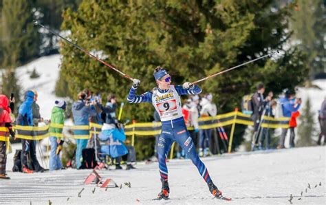 Ski de fond Étoile des Saisies Mathis Desloges et Flora Dolci sacrés