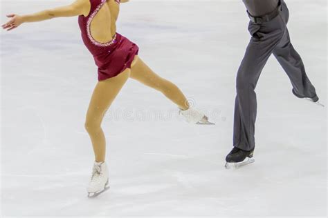 Couple of ice skating stock photo. Image of show, figure - 106718528