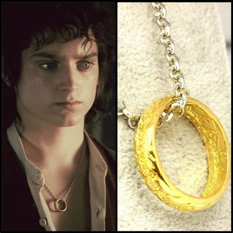 Jewelry The One Ring Necklace Of Frodo Replica From The Lord Of The