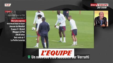 Après Al Hilal Al Ahli suit aussi Verratti PSG Foot L1