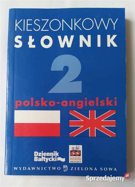 KIESZONKOWY SŁOWNIK polsko angielski część 2 Hajnówka Sprzedajemy pl