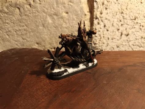 SORCERER LORD ON Bike Black Legion Chaos Space Marines Warhammer