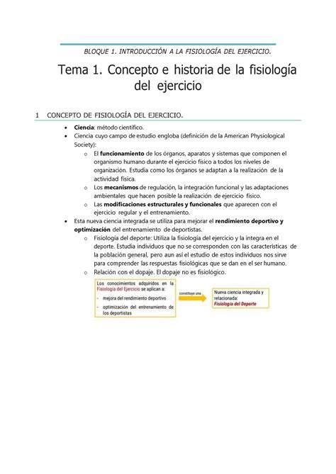 Tema 1 Introducción asfsa BLOQUE 1 INTRODUCCIÓN A LA FISIOLOGÍA