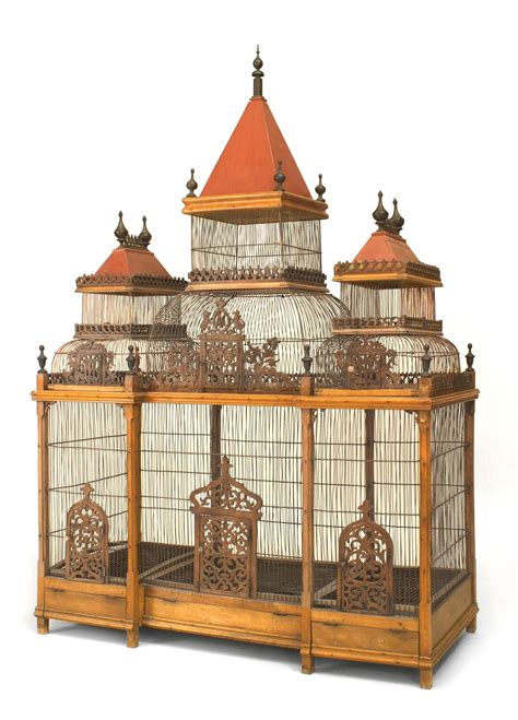 French Victorian Walnut Bird Cage For Sale At 1stdibs Antique