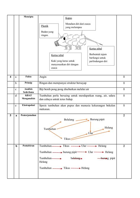 Soalan Sains Tahun 5 Dan Skema Jawapan Andrew Knox