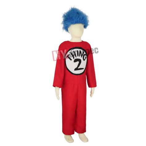 The Cat In The Hat Thing 1 And Thing 2 Costume Myanimec