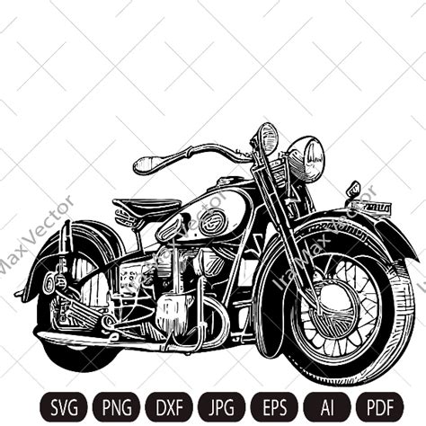 Motorcycle Svg Motorbike Retro Svgmotor Bike Svg Motorcyc Inspire Uplift