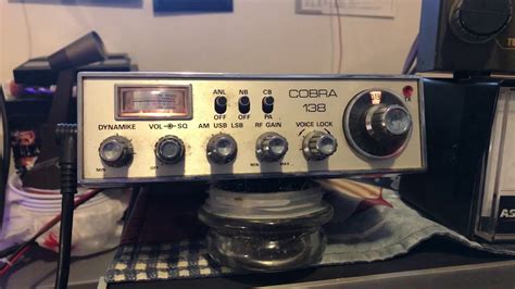 Cobra 138 AM SSB Cb Mobile Old School YouTube