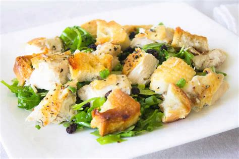 Roast Chicken Salad Recipe - Mon Petit Four®