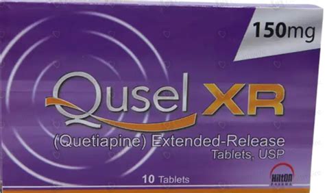 Qusel Xr (150mg) 10 Tablets Price in Pakistan - Uses, Dosage, Side Effects