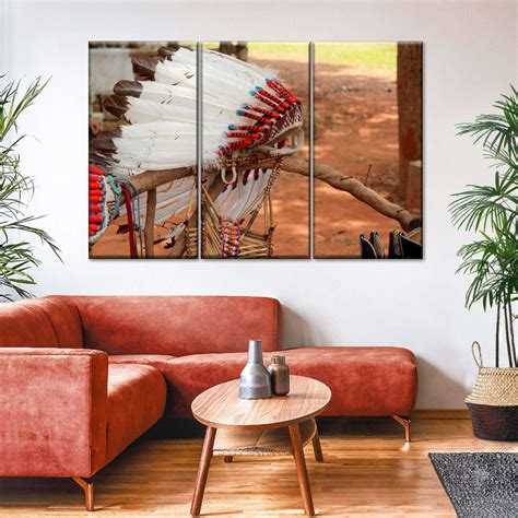 Cherokee Indian Headdress Wall Art Photography