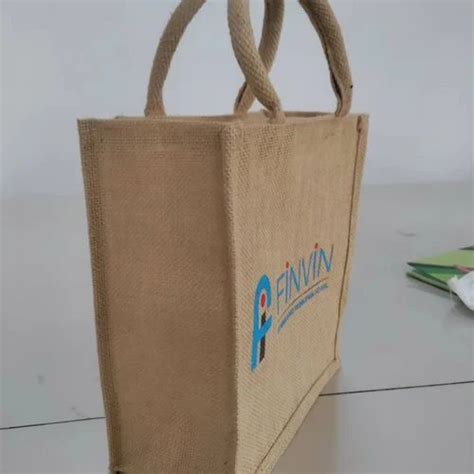 Conference Jute Bags Natural Jute Gift Bags Promotional Jute Shopping