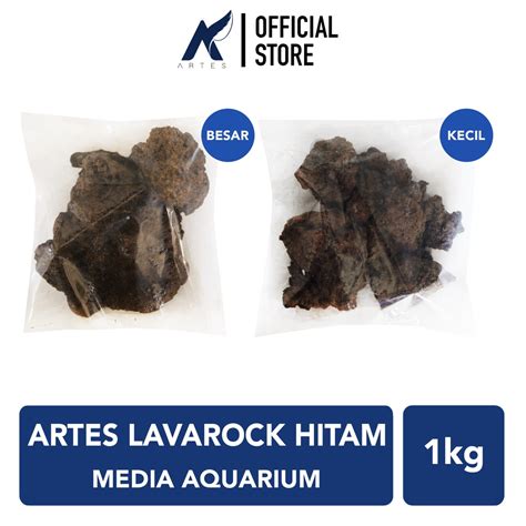 Jual ARTES BATU LAVAROCK HITAM Media Hias Aquarium Akuarium Aquascape