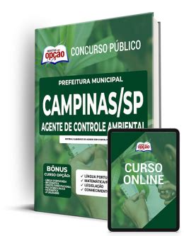 Apostila Prefeitura De Campinas Sp Agente De Controle Ambiental