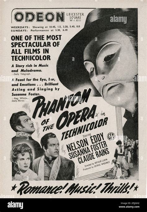 Phantom Of The Opera 1943