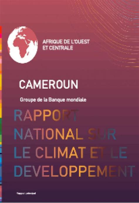 Cameroun rapport national sur le climat et le développement