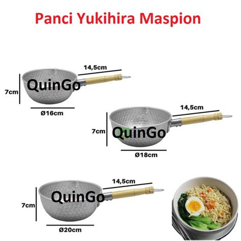 Jual Panci Mie Yukihira Gagang Kayu Maspion Nabe Susu Indomie Rebus Air