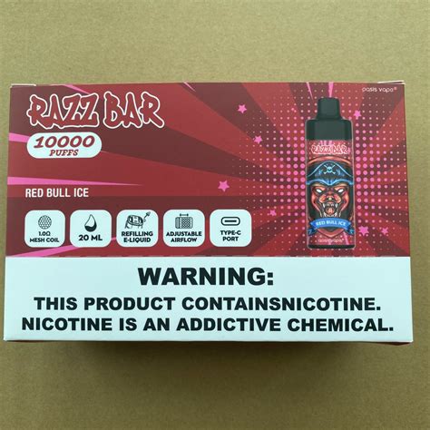 Razz Bar 10000 Puff Super Fruit Flavor Rechargeable E Cigarette