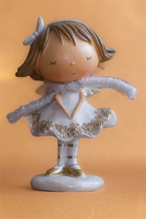 Closeup Of Ballerina Angel Figurine Stock Photo Image Of Christian