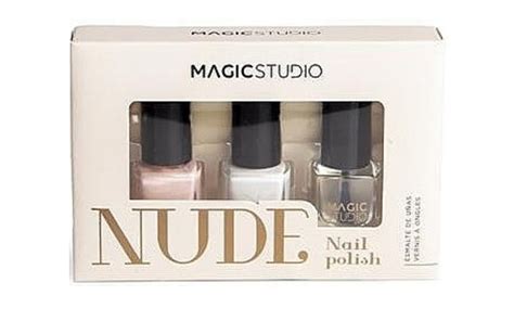 Magic Studio Nude Zestaw lakierów do paznokci 3 szt Sklep EMPIK