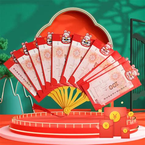 Cny Red Packet Angpao Angpow Creative Cards Folding