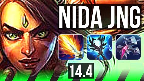 NIDALEE Vs ELISE JNG 13 2 16 Rank 8 Nida Dominating JP