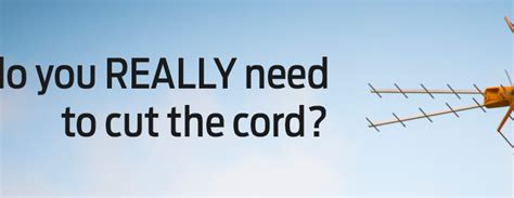 What does it REALLY take to cut the cord? - The Solid Signal Blog