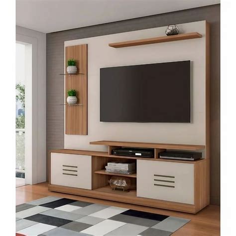 Black Wooden Modern TV Wall Unit For Home Led At Rs 27000 Unit In