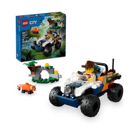 Lego City Jungle Explorer Atv Red Panda Mission Moore Wilsons