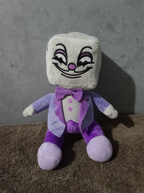 11 Cuphead S1 King Dice Plush Toy Cuphead Mugman Etsy