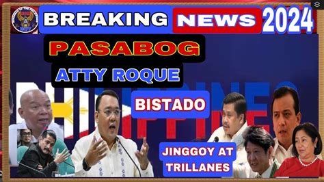 Atty Harry Roque Binulgar Si Jinggoy Bbm Pdea Leaks Jonathan Morales