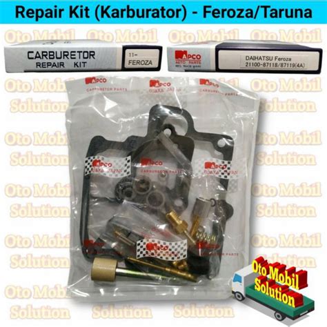 Jual Repair Kit Karburator Feroza Taruna Napco A Original Japan