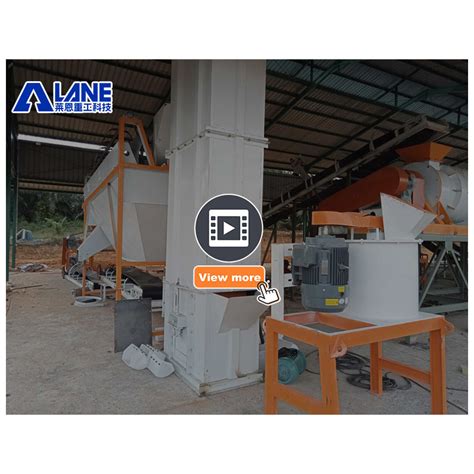 Lane Crop Straw Organic Fertilizer Production Line Machinery