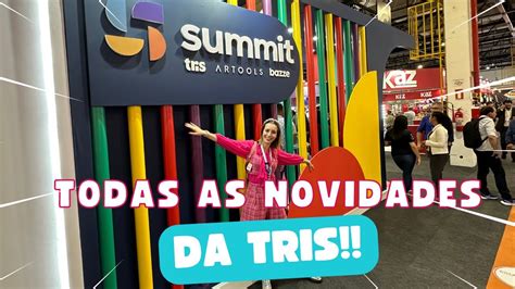 MOSTREI TODAS AS NOVIDADES DA TRIS NA MAIOR FEIRA DE PAPELARIA DO