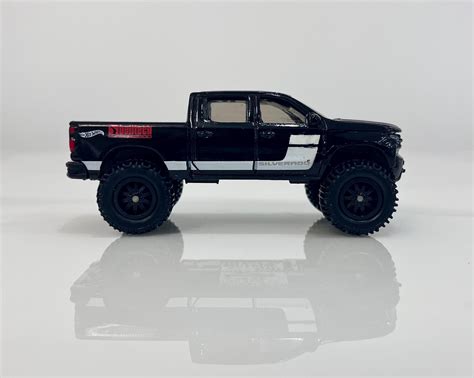 Hot Wheels Chevrolet Silverado Custom Wheels Etsy