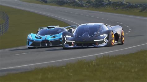 Lamborghini Terzo Millennio Vs Bugatti Bolide At Highlands Youtube