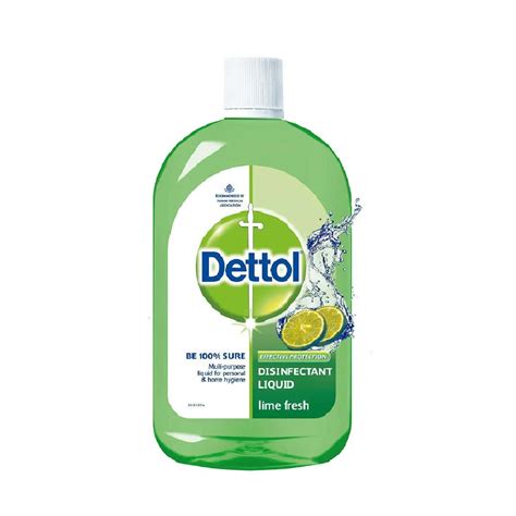 Buy Dettol Lime Fresh Disinfectant Liquid Bottle Of 1 L Online And Get