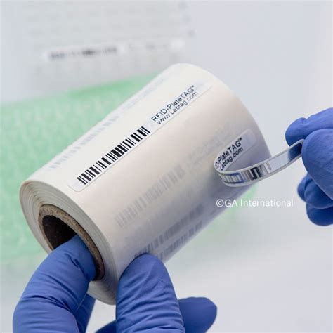 Cryogenic Rfid Labels For Thermal Transfer Printers 125 X 0875 Rf3 Jtta 9np Labtag