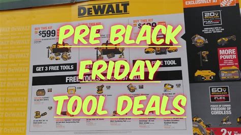 Home Depot Pre Black Friday Tool Deals 2021 YouTube