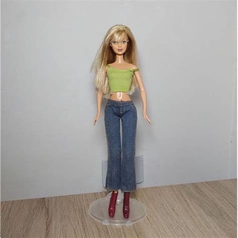 Boneca Barbie Fashion Fever Rara Com Franja E Trancinhas Mattel 2006