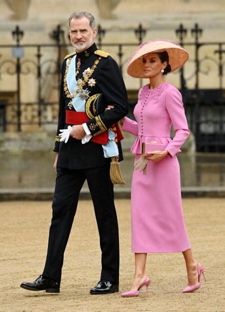 ELEGANTÍSIMA EN LONDRES El look de la Reina Letizia en la Coronación