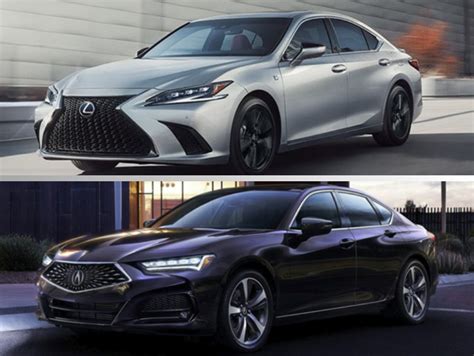 Acura Tlx Vs Lexus Es Comparison Darcars Lexus Of Silver Spring