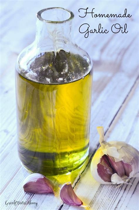 How To Make Your Own Homemade Garlic Oil Larder Love Recipe